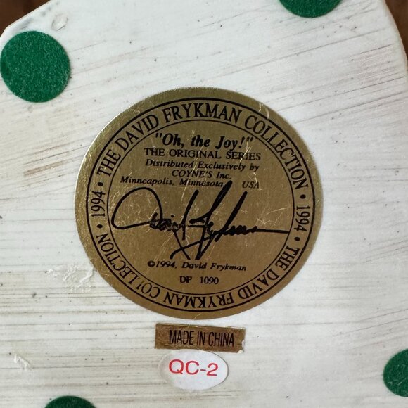 David Frykman “Oh the Joy” tree - 1994 Collection - Picture 6 of 6